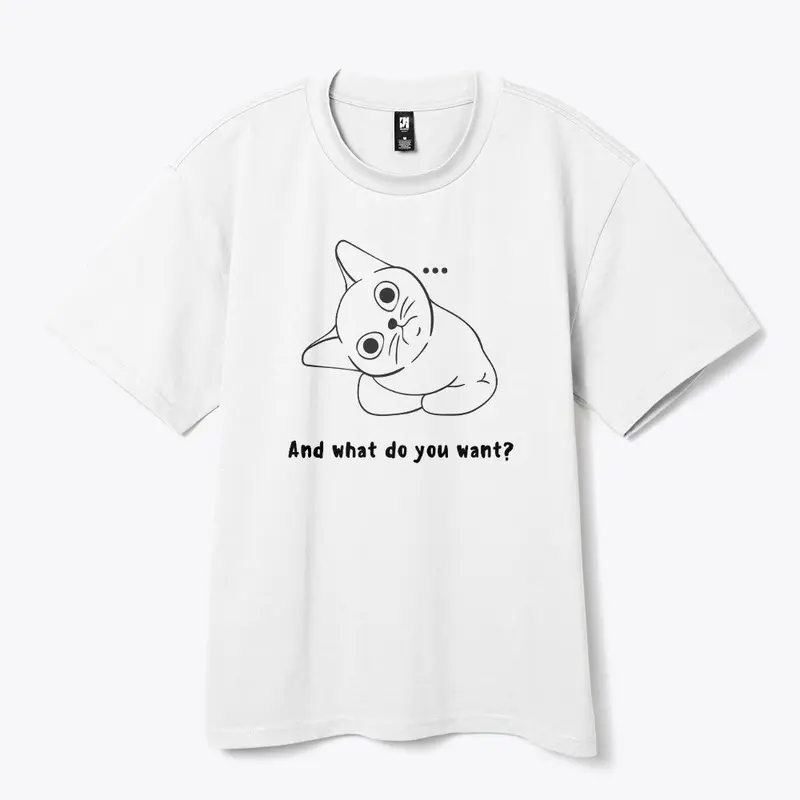 Funny Cat - T-Shirt 